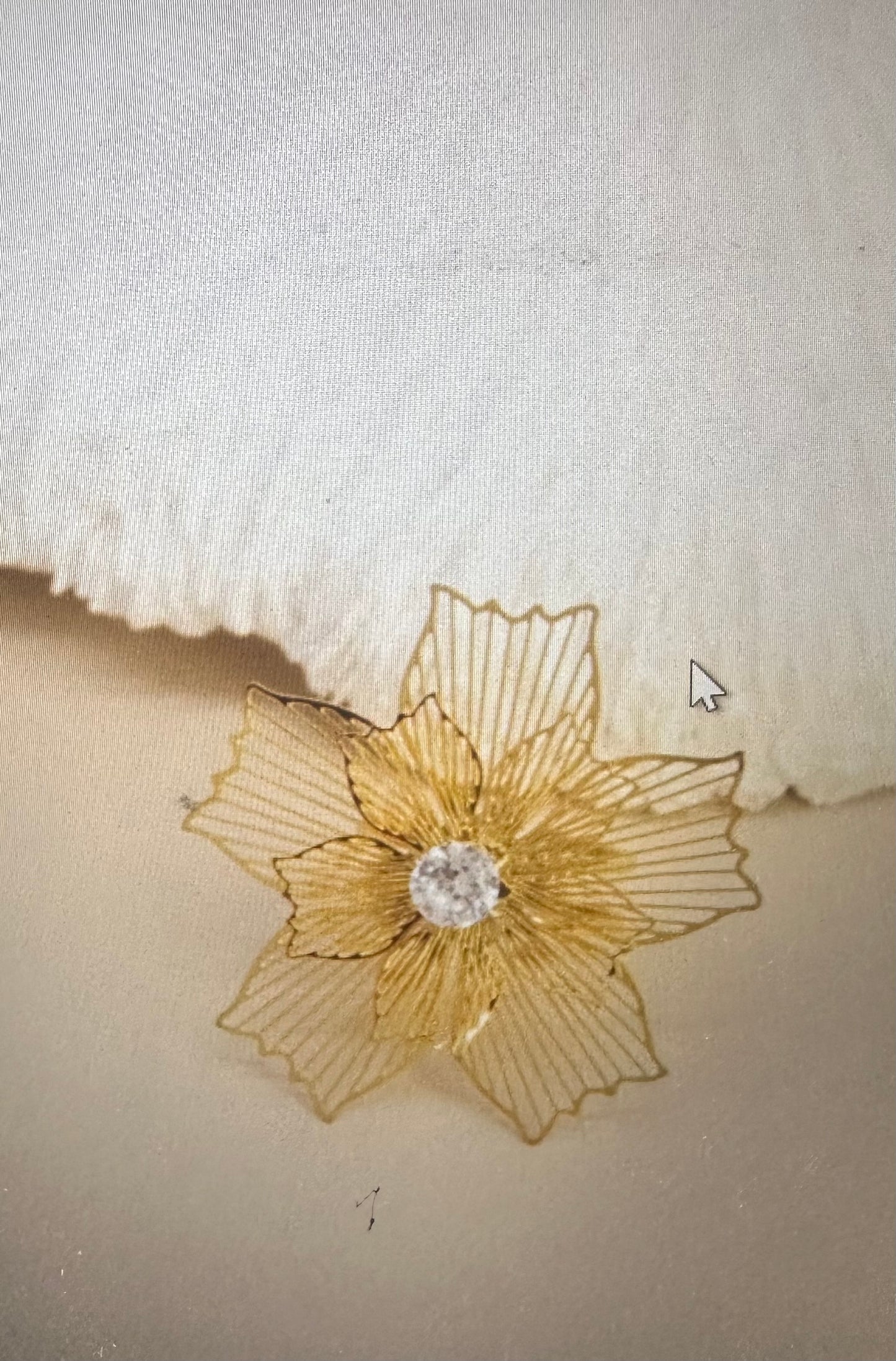 Bague Fleur Ajustable – Élégance Filigrane